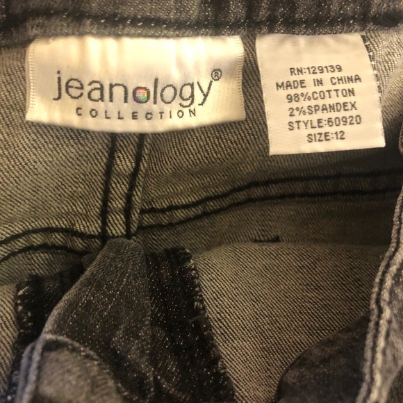 Distressed Denim Skirt - Picture 3 of 3